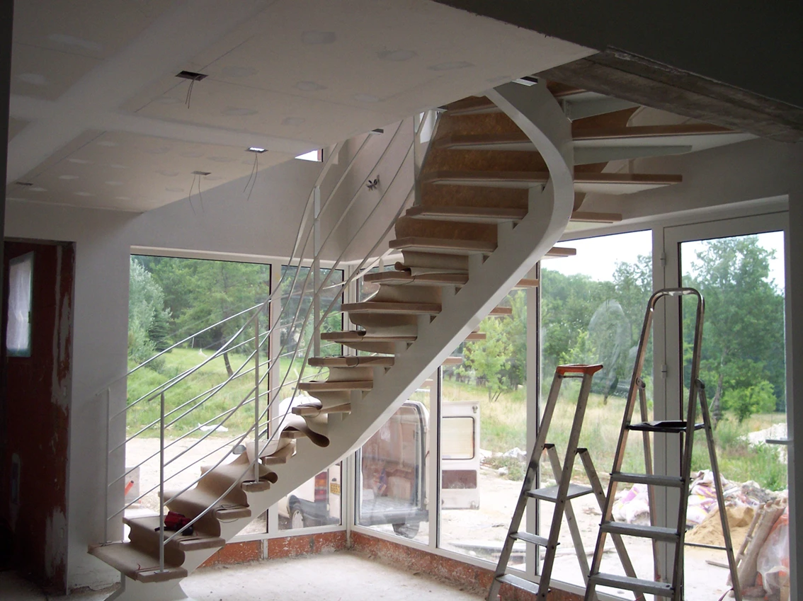 Réalisations escaliers en Dordogne - Métallerie Dubois