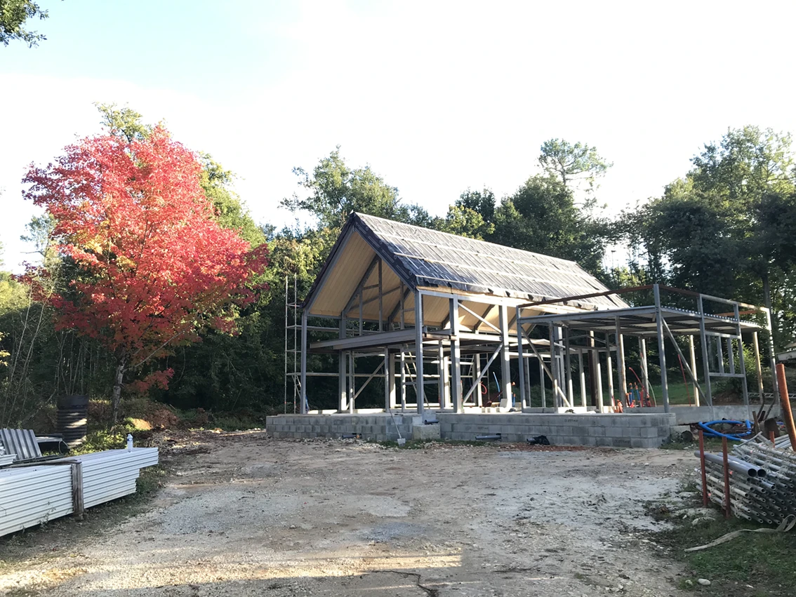 Réalisations charpente métallique en Dordogne - Métallerie Dubois