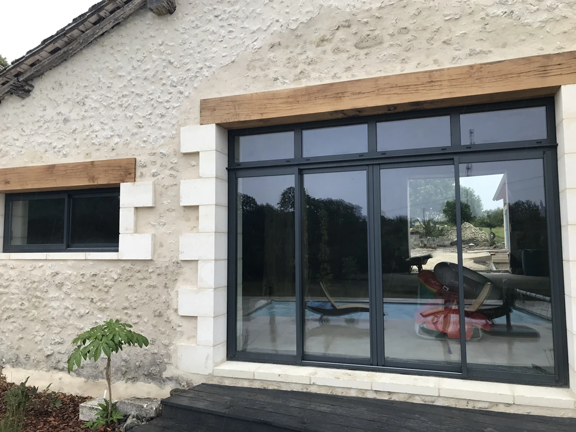 Menuiserie aluminium en Dordogne - Métallerie Dubois