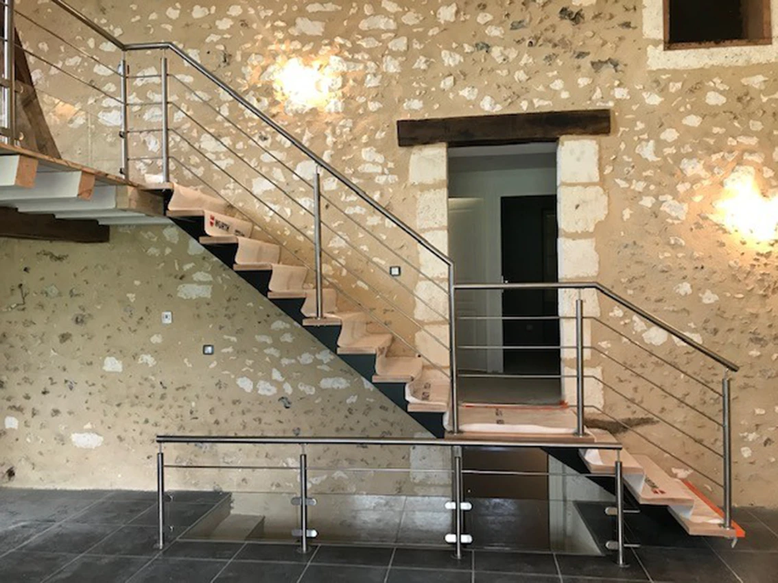 Réalisations escaliers en Dordogne - Métallerie Dubois