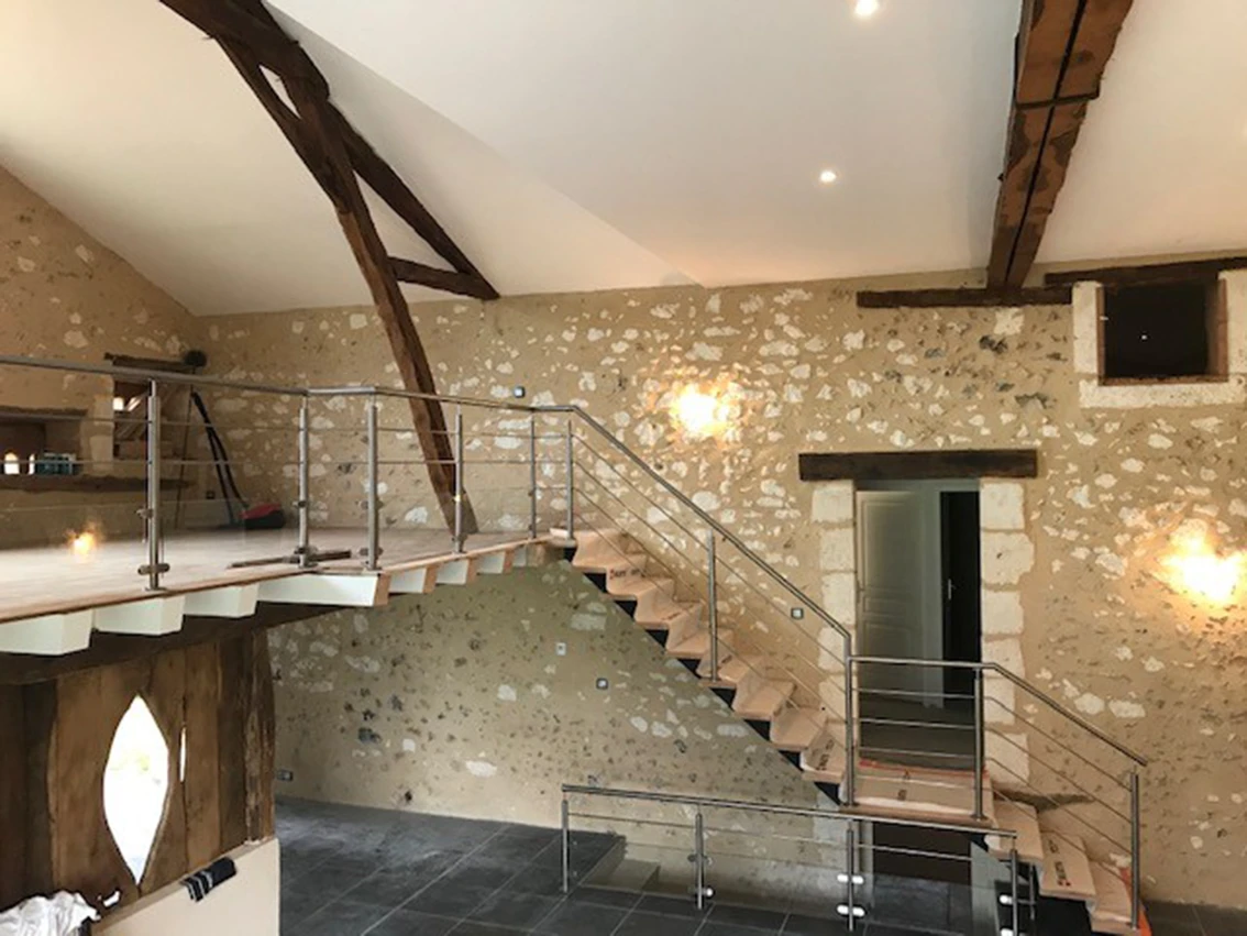 Réalisations escaliers en Dordogne - Métallerie Dubois