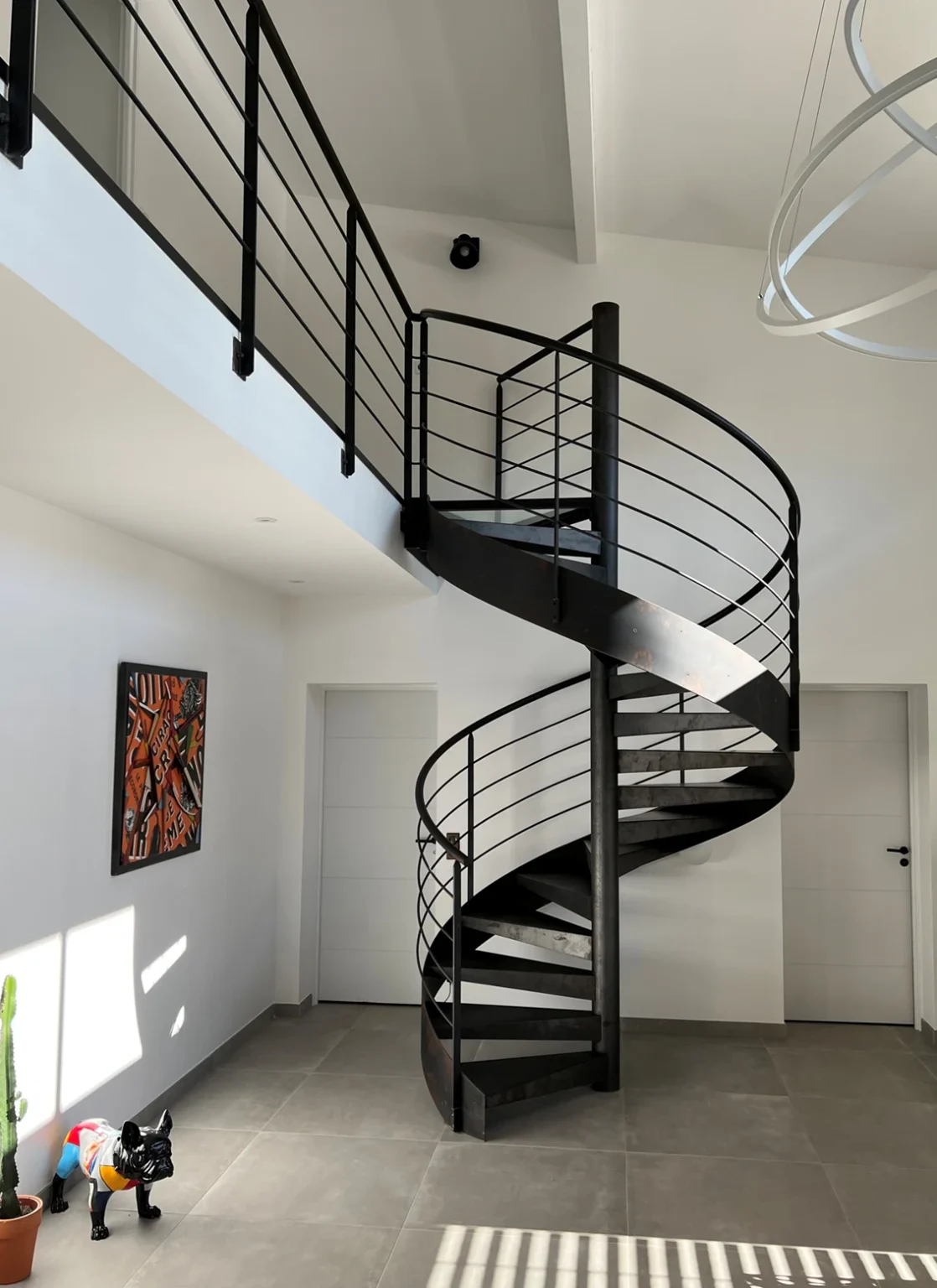 Réalisations escaliers en Dordogne - Métallerie Dubois