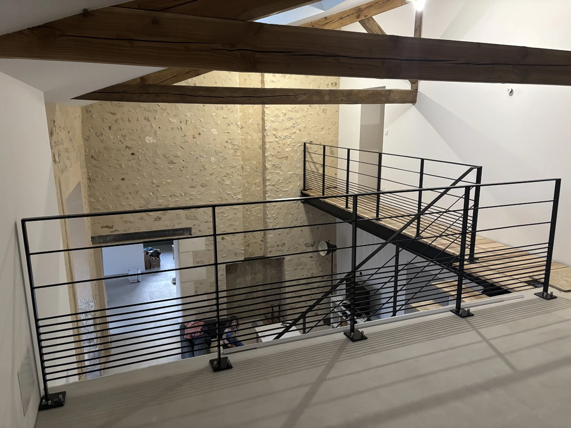 Réalisations escaliers en Dordogne - Métallerie Dubois