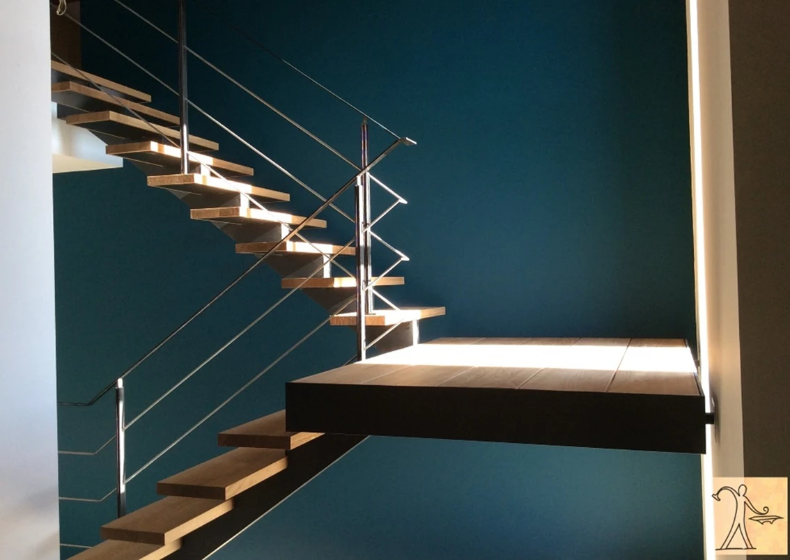 Réalisations escaliers en Dordogne - Métallerie Dubois