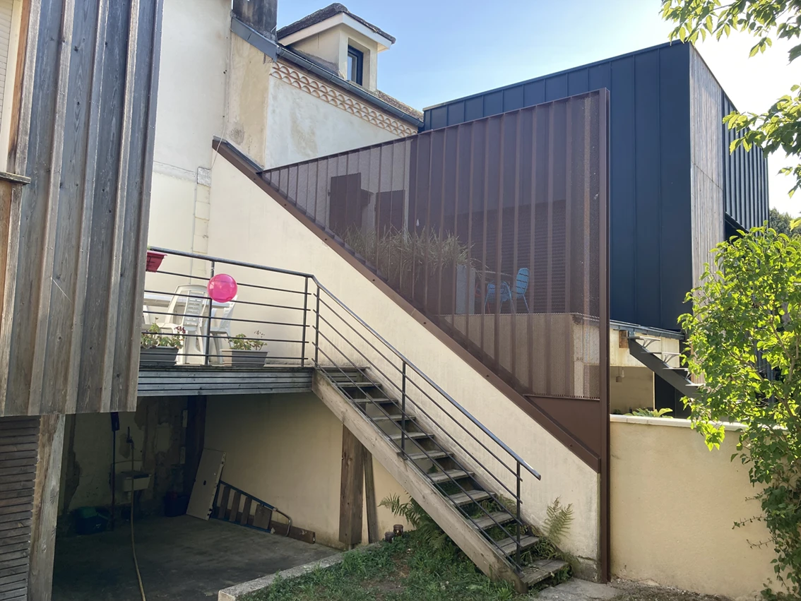Réalisations escaliers en Dordogne - Métallerie Dubois