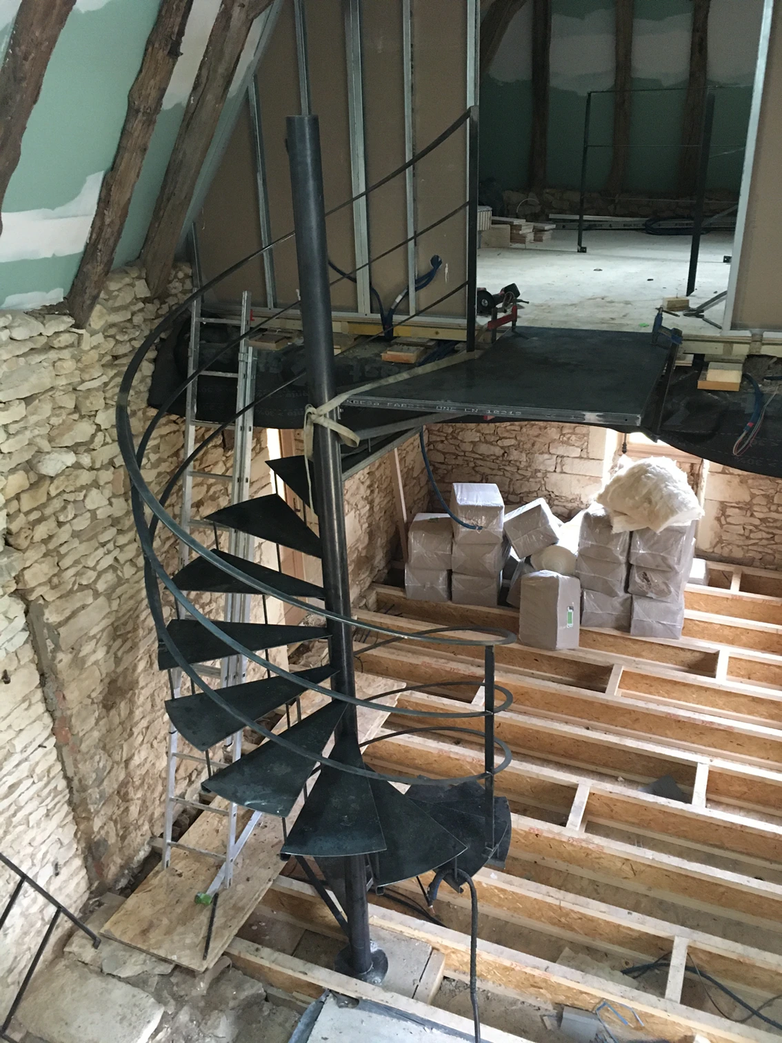 Réalisations escaliers en Dordogne - Métallerie Dubois
