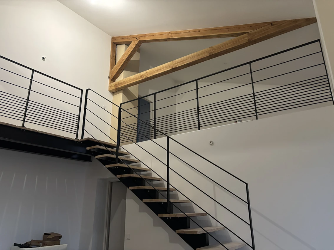Réalisations escaliers en Dordogne - Métallerie Dubois