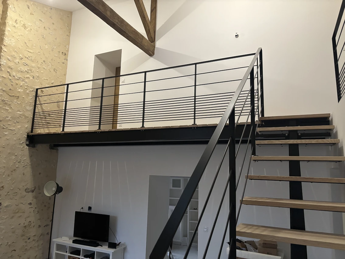 Réalisations escaliers en Dordogne - Métallerie Dubois