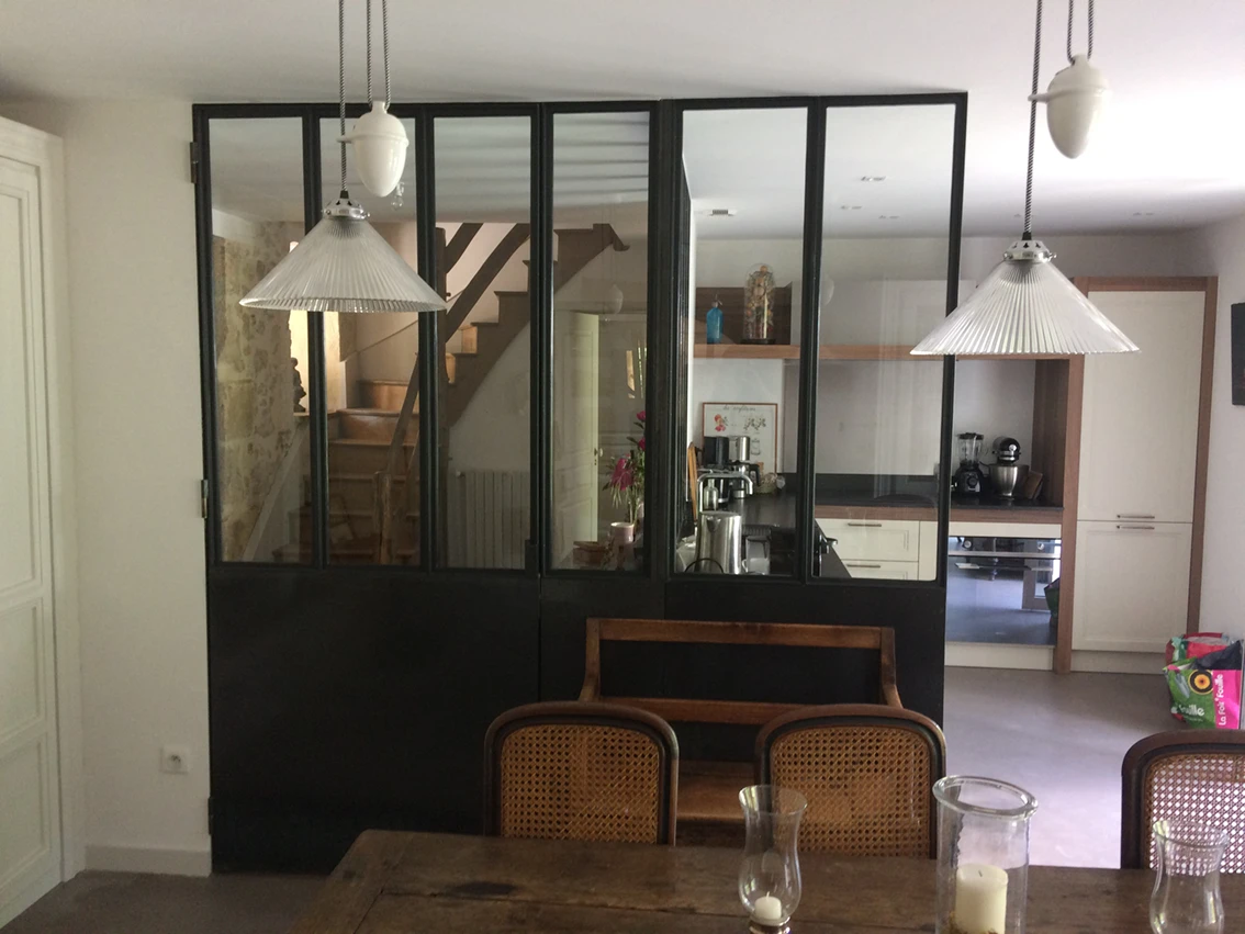 Réalisations verrière en Dordogne - Métallerie Dubois